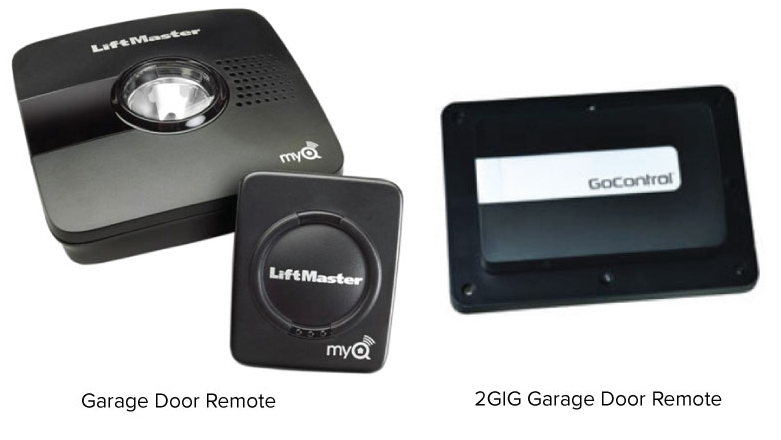 Garage door remote